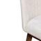 Armen Living Amalie Swivel Bar Stool in Brown Oak Wood Finish with Beige Fabric 840254332089 - alternate 6